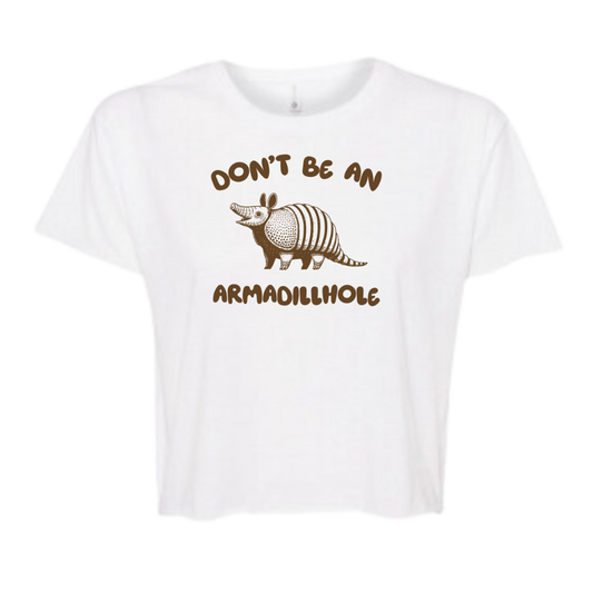 DON'T BE AN ARMADILLHOLE